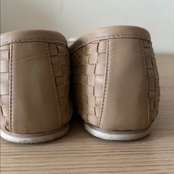 Woven Tan Flats - Picture 5 of 6